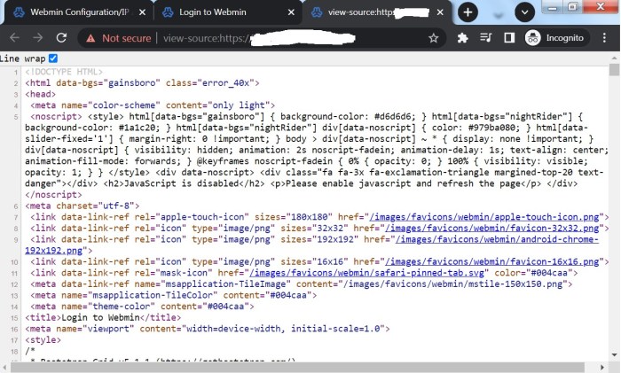 Webmin rce vulnerability