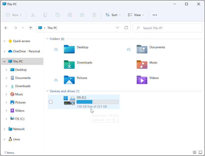 Windows 11 bitlocker encrypted files accessed