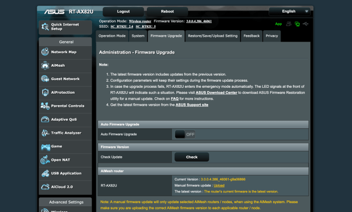 Asus router vulnerabilities