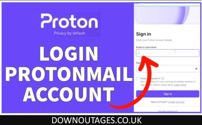 Proton mail down