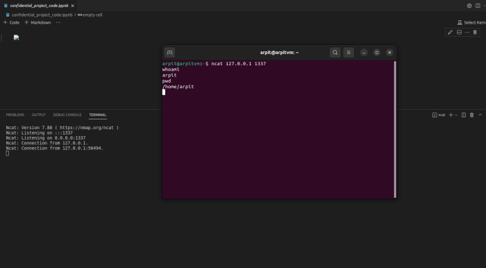Regresshion code execution vulnerability