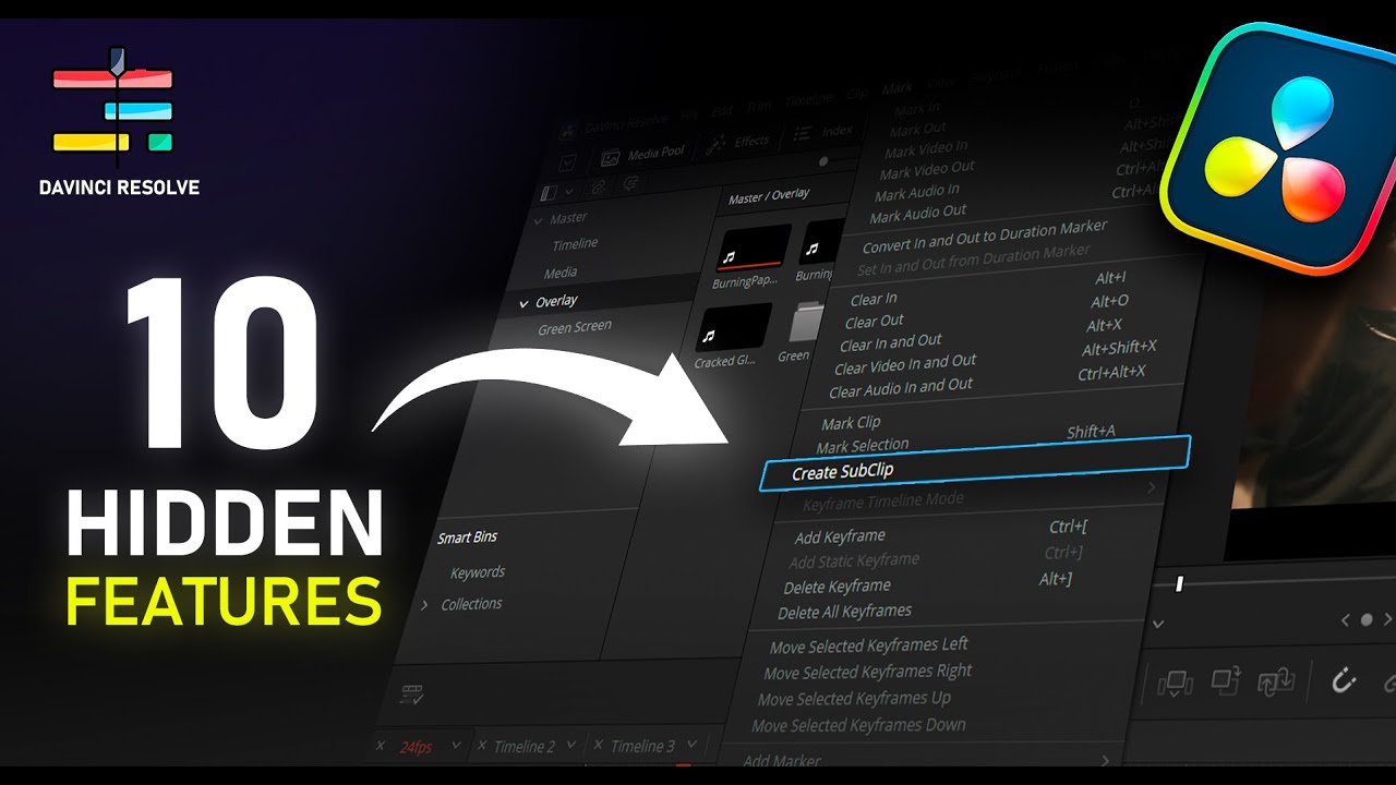 Exploring Hidden Features in DaVinci Resolve